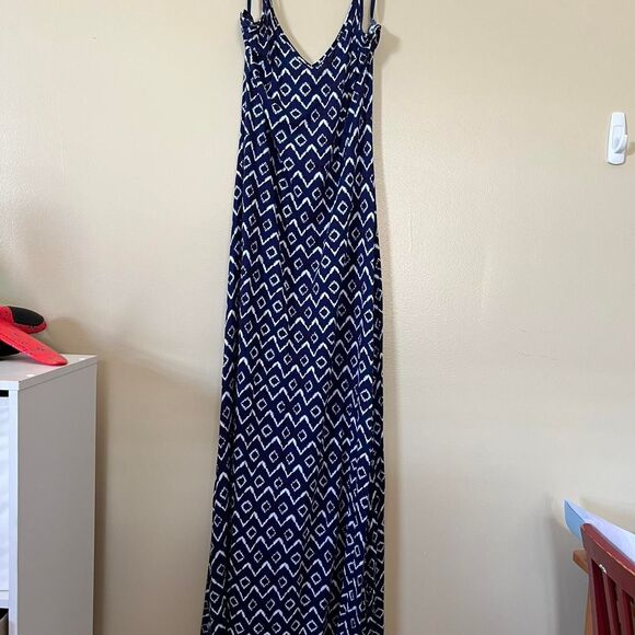 Loft Women's Blue Dress size L - Picture 1 of 4